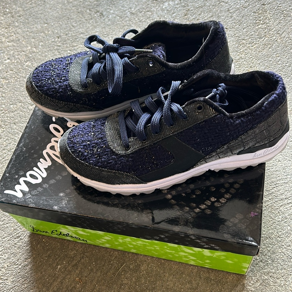 Sam Edelman navy and black sneakers